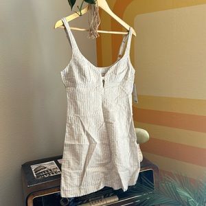 NWT Linen Urban Outfitters Mini Dress